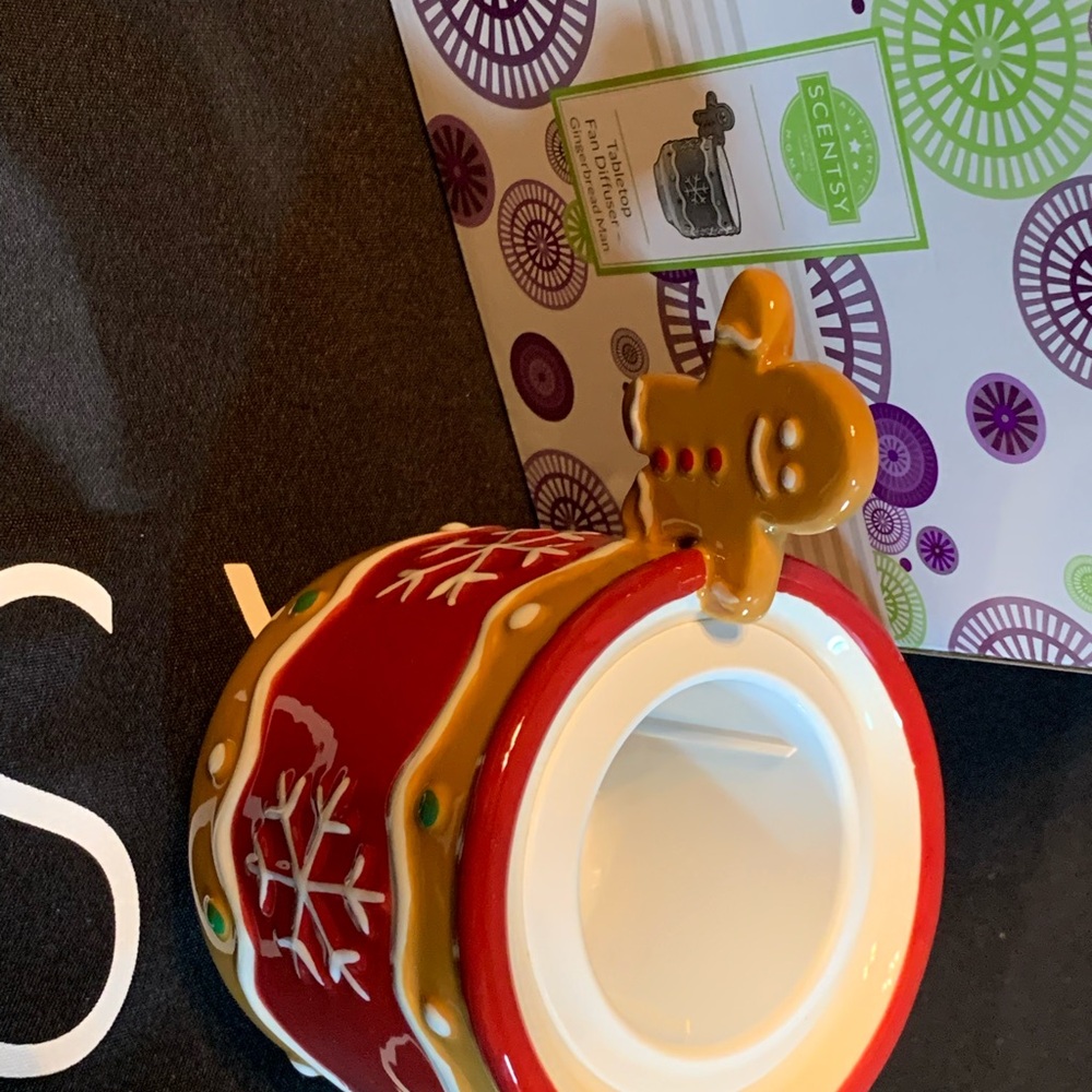 Gingerbread man fan table diffuser - Picture 2 of 2